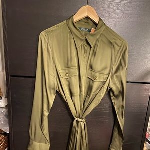 Ralph Lauren Olive Dress